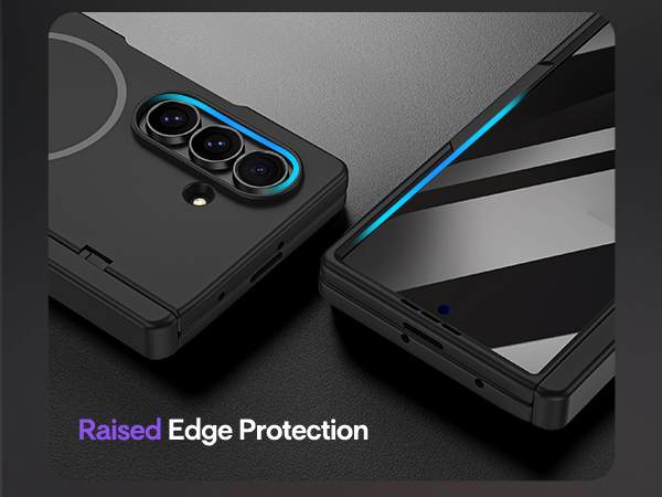 Maxdara for Z Fold 7 Magnetic Case with Kickstand