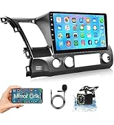 for Honda Civic 2006-2011 Android Car Stereo 10.1“ HD Capactive Touchscreen Car Audio Support WiF...