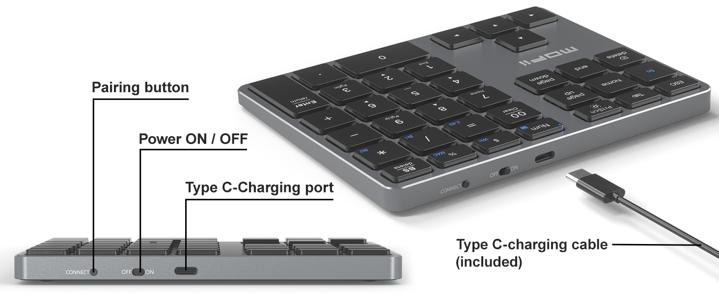 usb number pad for laptop
