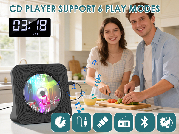 countertop cd player