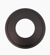 The Can Converter - 8 Inch Ceiling Medallion for Home Improvement, Beveled Round Cover Ring, Pend...