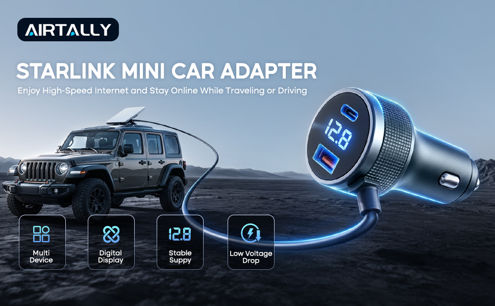 Starlink Mini Car Adapter