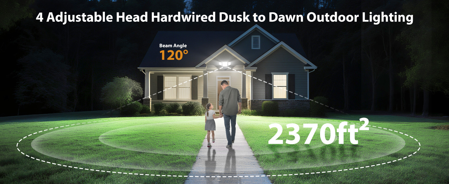 dusk to dawn outdoor lighting