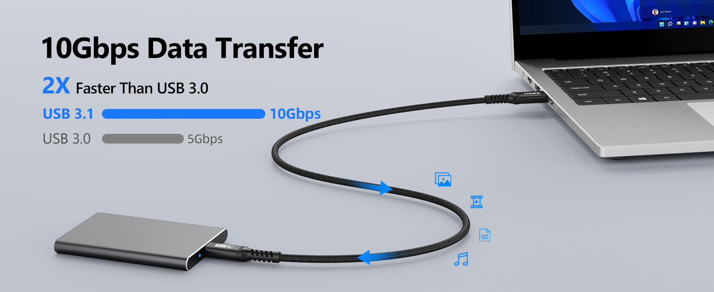 10 gbps usb c cable