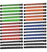 ALOANES 30PC ABS Socket Organizer, Socket Rails Fit 1/2 inch, 3/8 inch and 1/4 inch Drive, Heavy ...