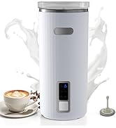 Kndko Electric Milk Frother, 6-in-1 Milk Steamer and Frother, Automatic Warm and Cold Foam Maker ...