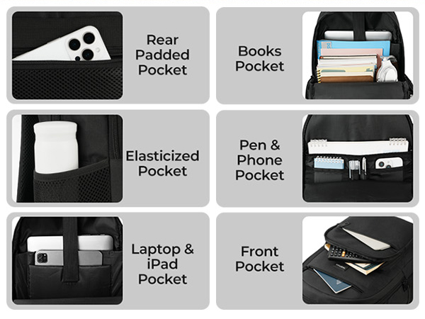 work backpack for men backpack with usb charging port 17 laptop bag school bag college backpack