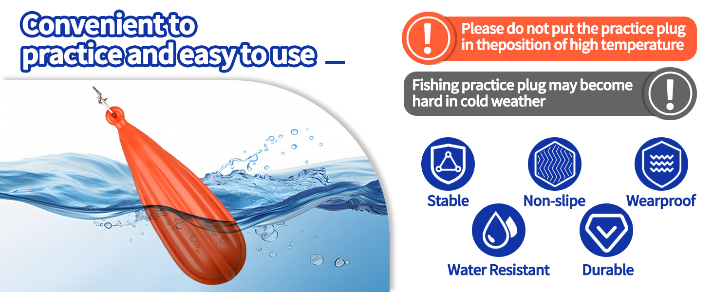 Fishing Practice Plugs