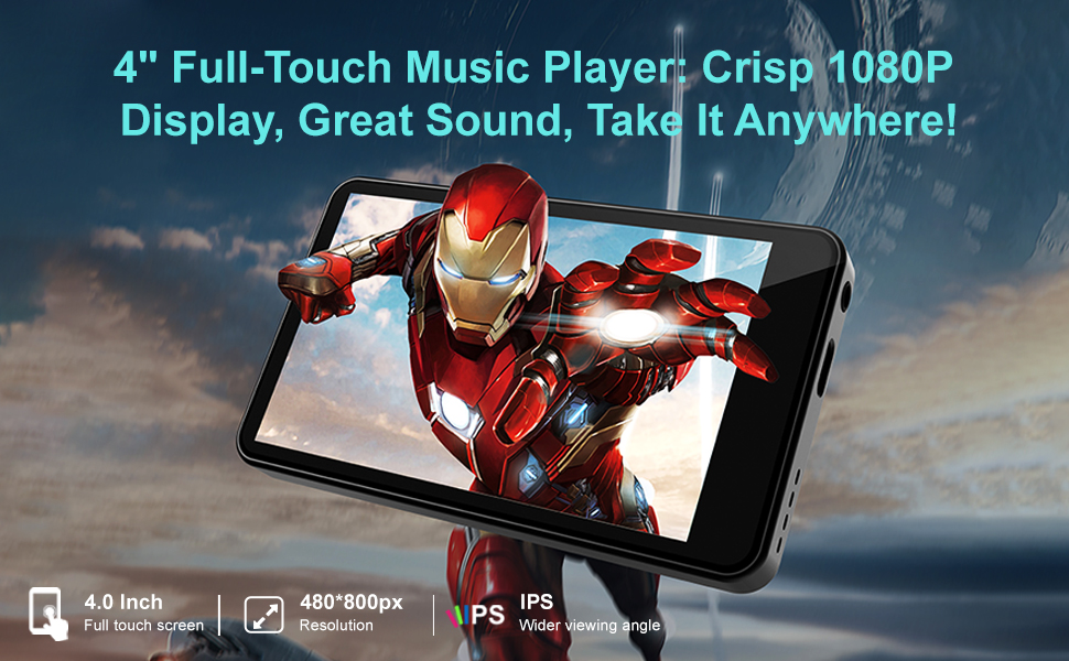4&amp;#34; Full-Touch