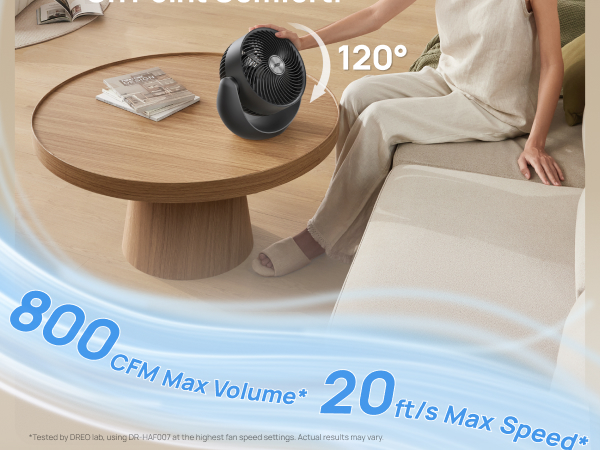 DR-HAF007 Black Whisper Quiet for Every Moment