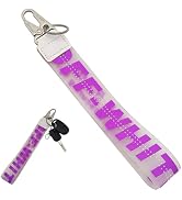 maxin Classic Pvc Keychain Fashion Keychains Lanyard,Compatible Wristlet Strap for Key,Wristlet K...