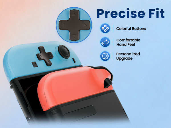 Shell (D-Pad Version) with Buttons for Joycon 2