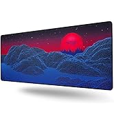 Tilted Nation Extended Gaming Mouse Pad Large - Mice and Keyboard Mat with Non-Slip Game Mousepad...