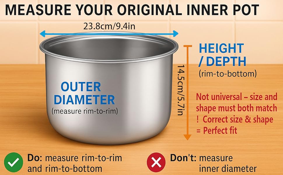 rice cooker inner pot