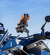LOKTENWO Anti-Theft Motorcycle Phone Mount Holder with Vibration Dampener, with Solid Metal Arm &amp;...