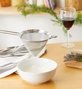 RSVP International Endurance Kitchen Collection, Stainless Steel Fine Mesh Conical Sieve/Colander...