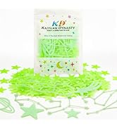 220PCS Glow in The Dark Constellation Wall Decals, 3D Star Stickers for Ceiling