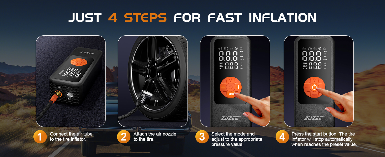 Portable Tire Inflator 