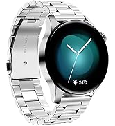 Smart Watch for Men Bluetooth Call Heart Rate Blood Oxygen Step Tracker Calorie Counter Fitness T...
