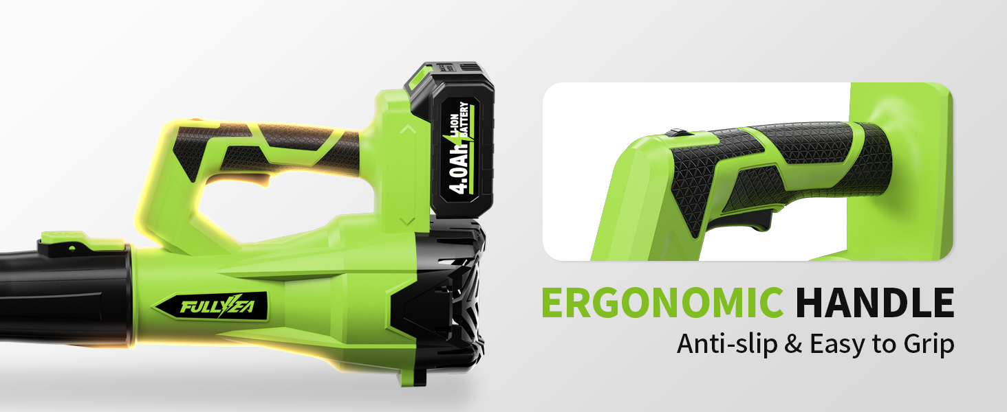 Battery Powered Leaf Blowers for Cleaning Patio, Yard, Garage, Lawn