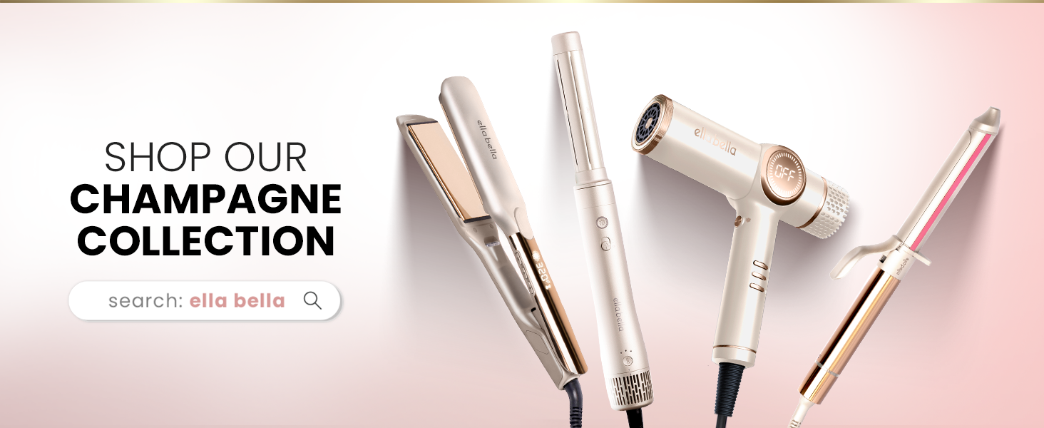Infrared Slim Straightener Champagne