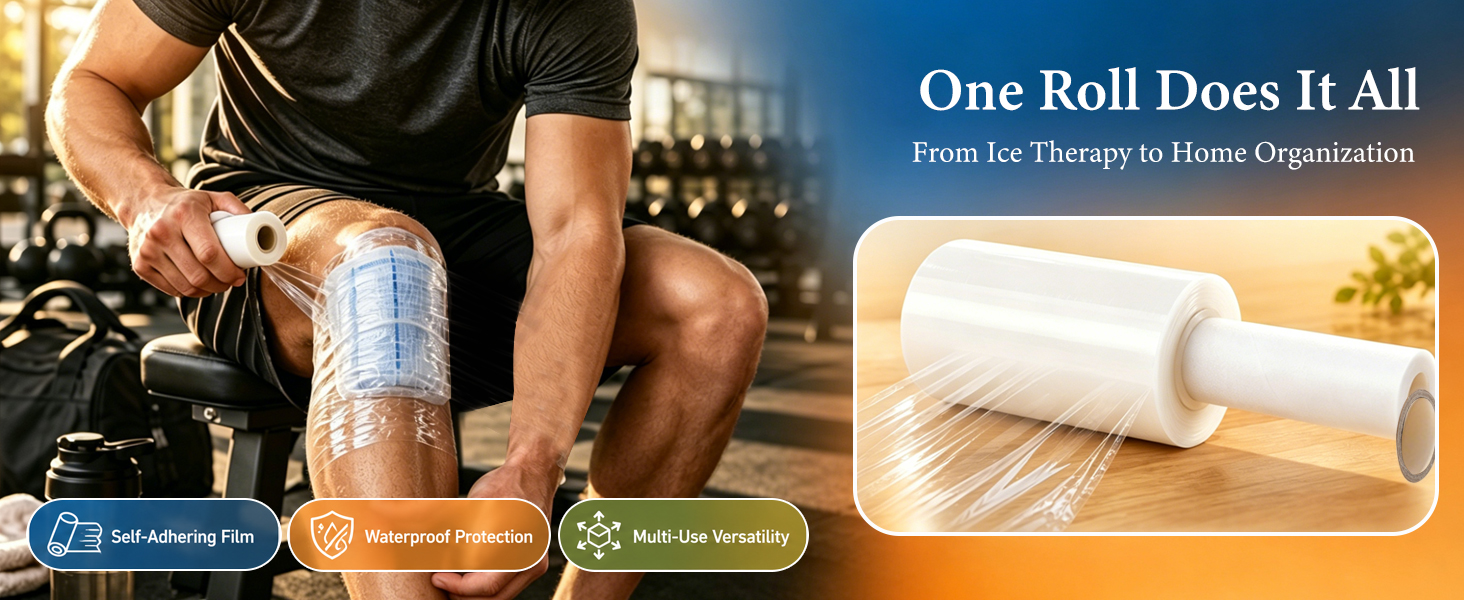 Stretch Wrap Film with Handle