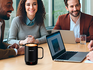 AI self heating mug