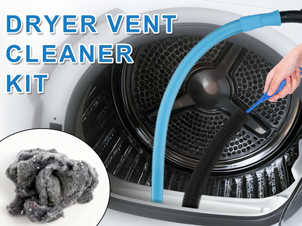 Dryer Vent Cleaner Kit? with ?Lint Brush?