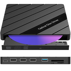 8 in 1 External CD/DVD Drive