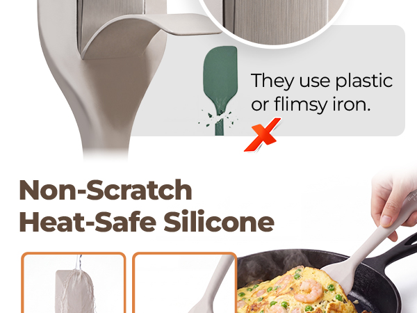 spatulas silicone heat resistant