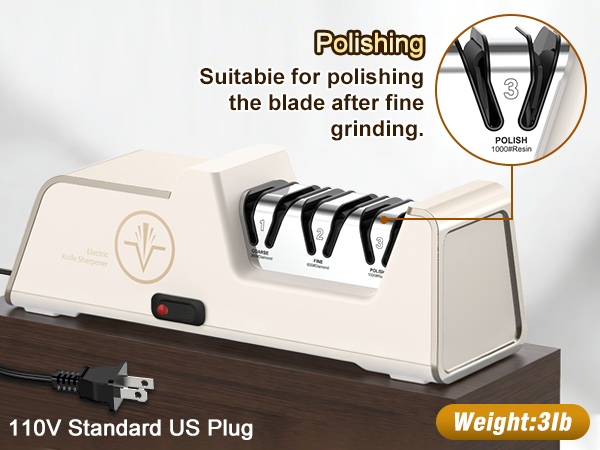 Electric knife sharpener