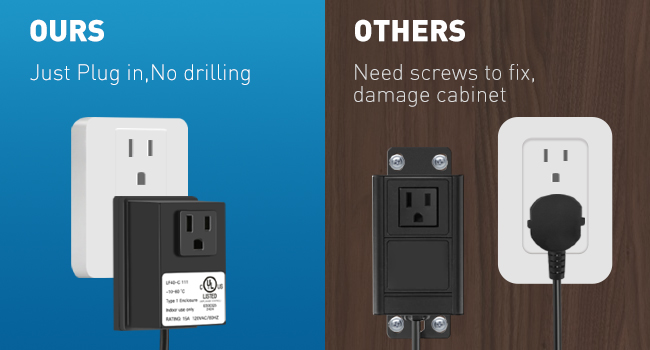 NO Drilling Garbage disposal Air Switch