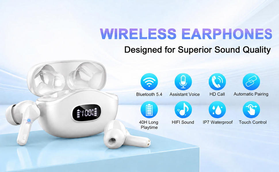 wireless earbuds