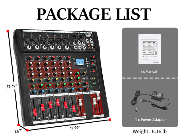 PACKAGE LIST