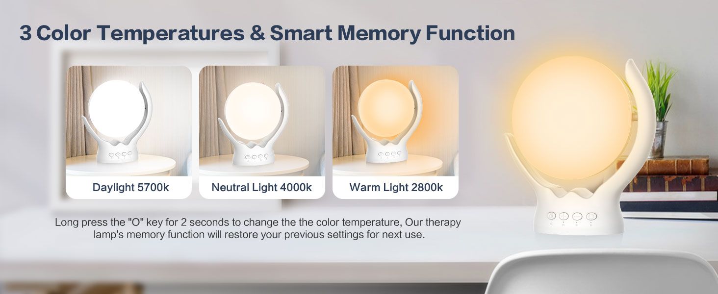 10000 Lux Sunlight Lamp