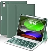 NOKBABO for iPad 11th 10th Generation Case with Keyboard, Magnetic Wireless Detachable Folio case...