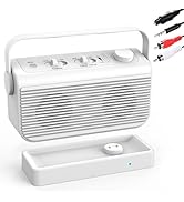 ANSTEN Wireless Speakers for TV, 2.4G Wireless TV Speaker with SOS Switch, Clarifying Dialog Pota...