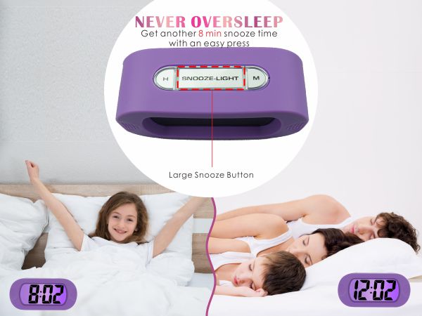 battery alarm clock