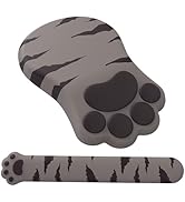 L-SPOUTTO Ergonomic Mouse Pad with Wrist Rest and Keyboard Wrist Rest,Cute Comfortable Computer M...