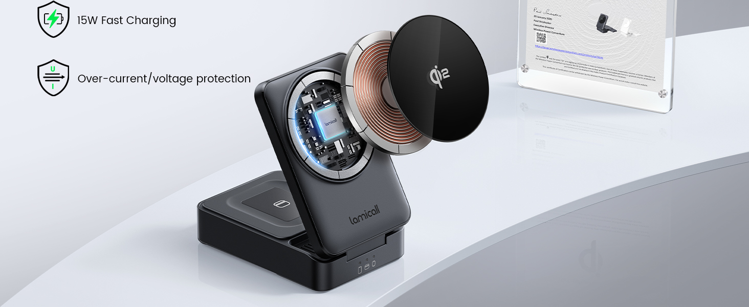 charger travel charging apple wireless foldable magsafe portable 3 in 1 watch airpods 3-in-1