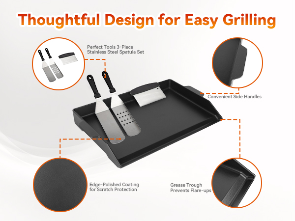 griddle plate for outdoor grill