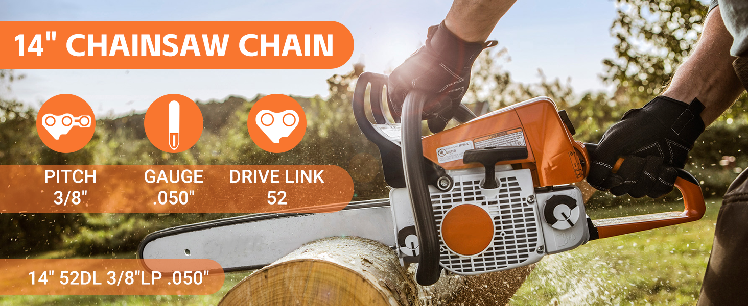 14 inch chainsaw chain