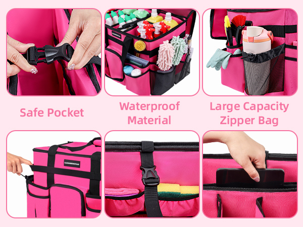 cleaning caddy for cleaning supplies