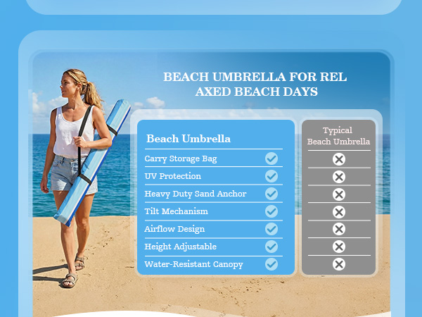 beach umbrella