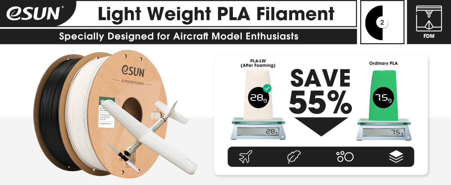 ePLA LW Lightweight PLA