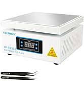 Keenwise 1080W Soldering Hot Plate, LED Microcomputer Electric Preheat Soldering Station, Welder ...