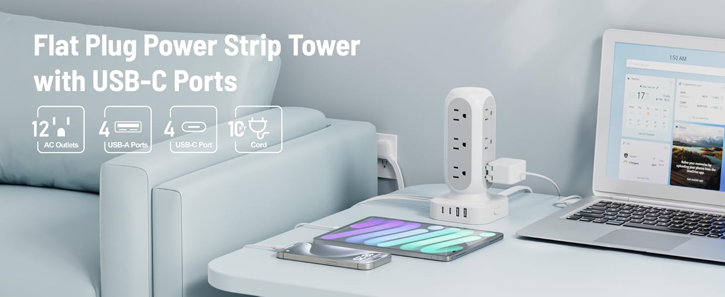 power strip tower