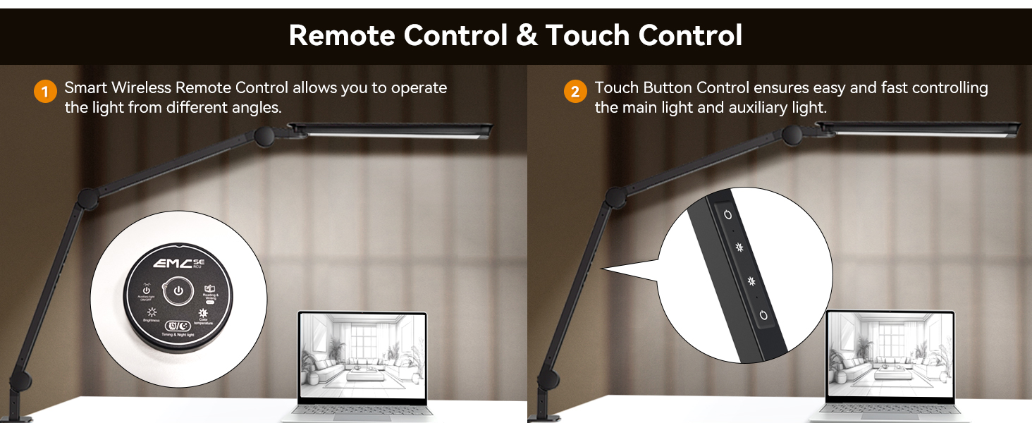 LED Desk Lamp with Clamp