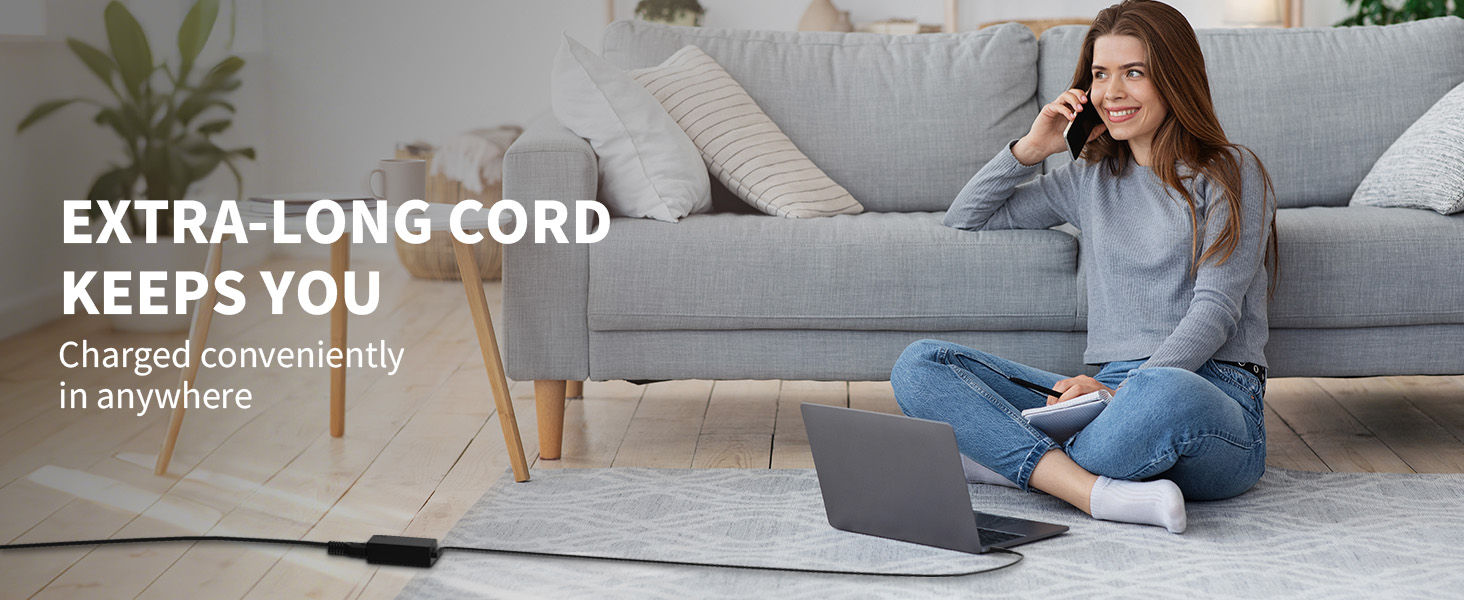 Charger for HP Laptop USB C