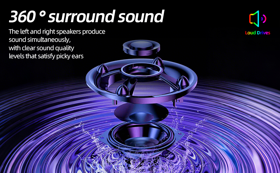 RGB Computer Speakers with Bluetooth 5.0